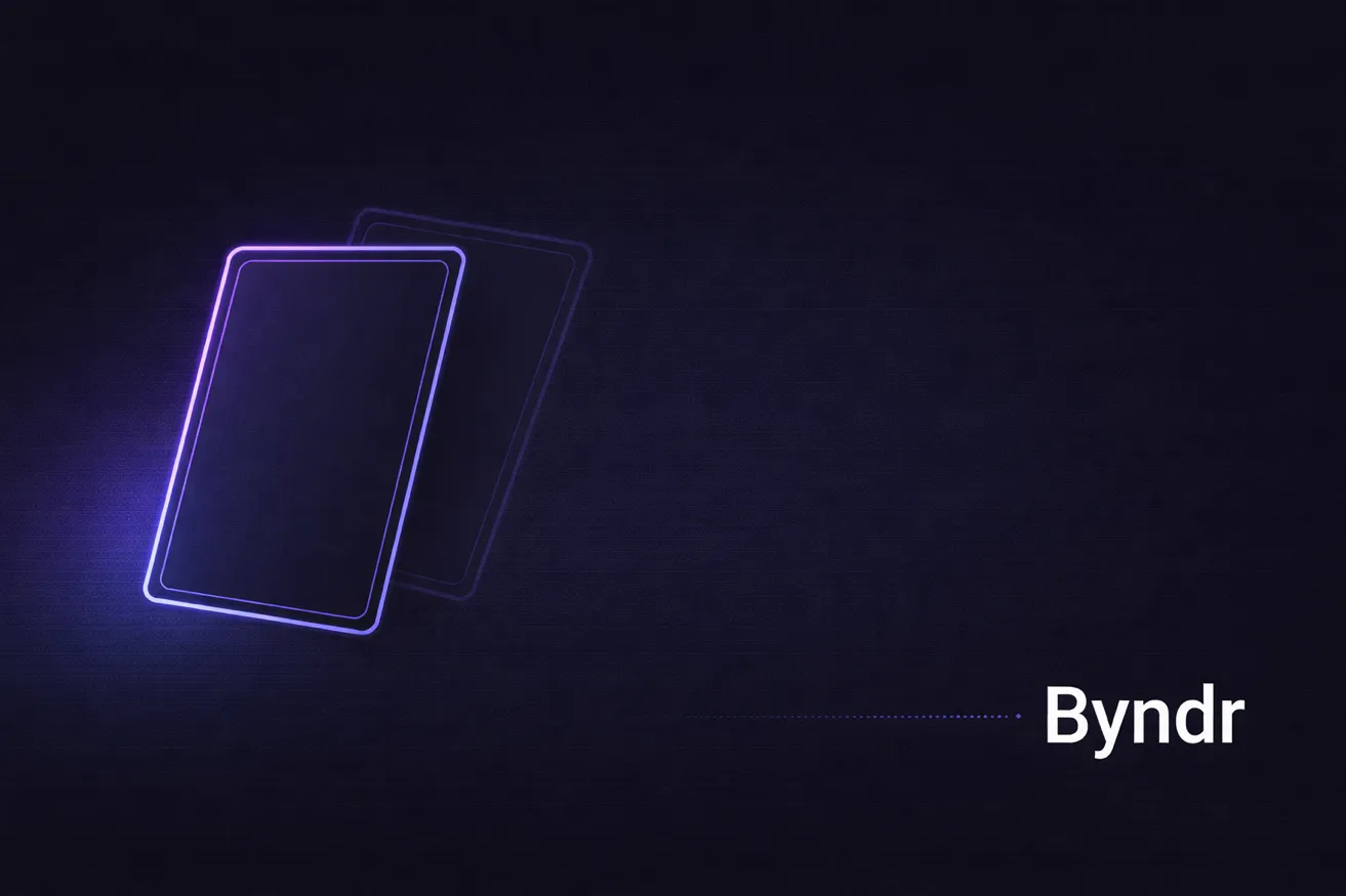 A Cleaner Byndr: Navigation Redesign and Portfolio Tab
