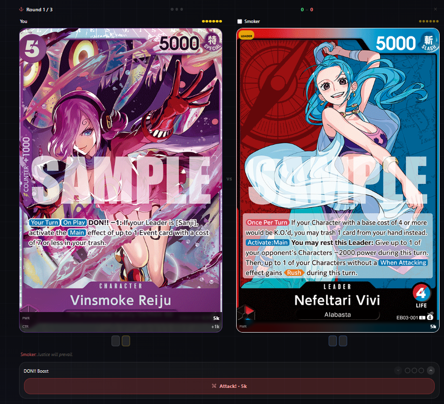 Crew Battle: Play One Piece TCG with Your Collection